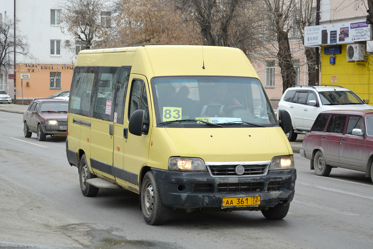 Тюменская область, FIAT Ducato 244 CSMMC-RLL, -RTL № АА 361 72