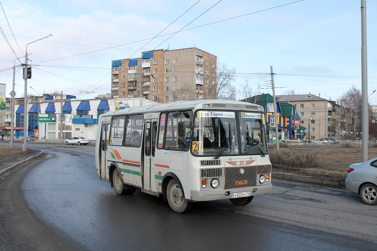 Томская область, ПАЗ-32054 № К 522 КН 70