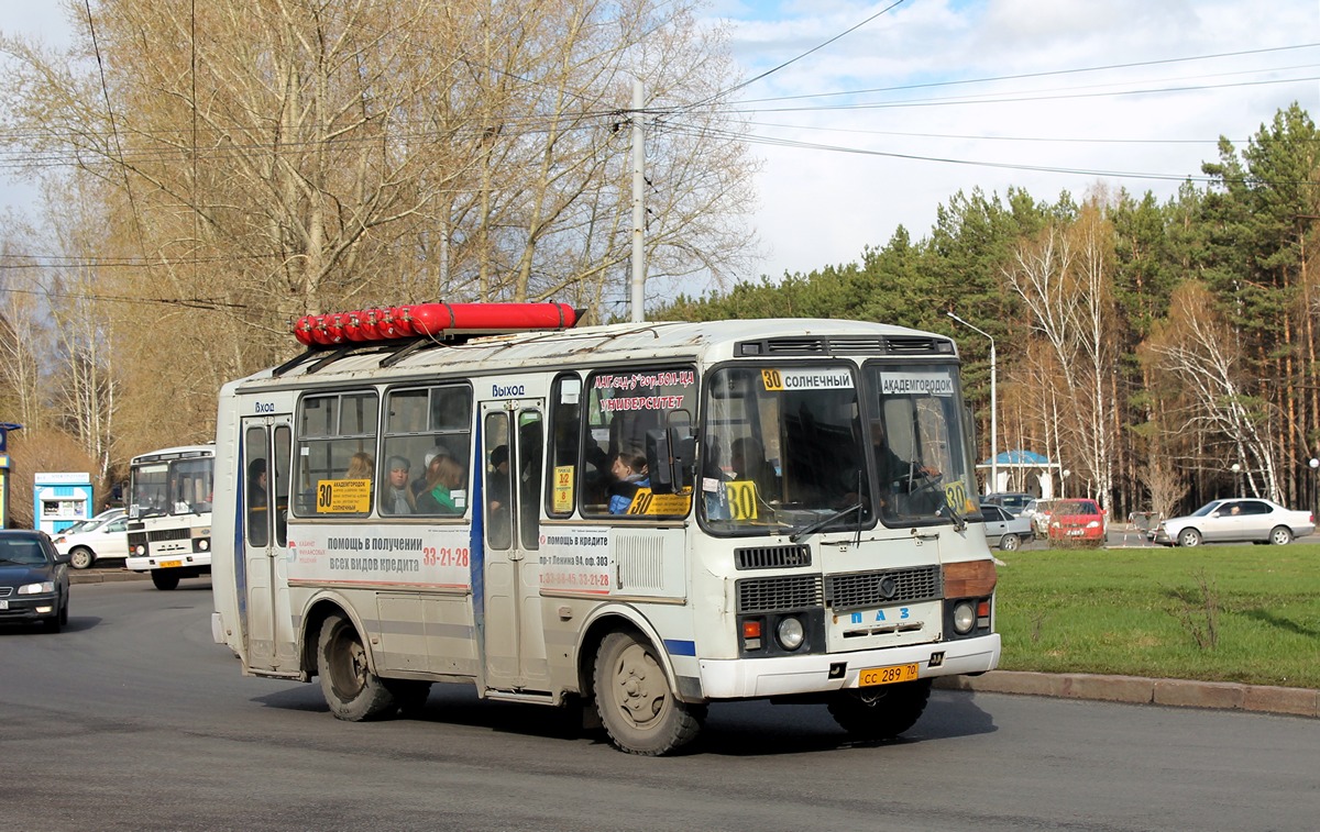 Томская область, ПАЗ-3205-110 № СС 289 70