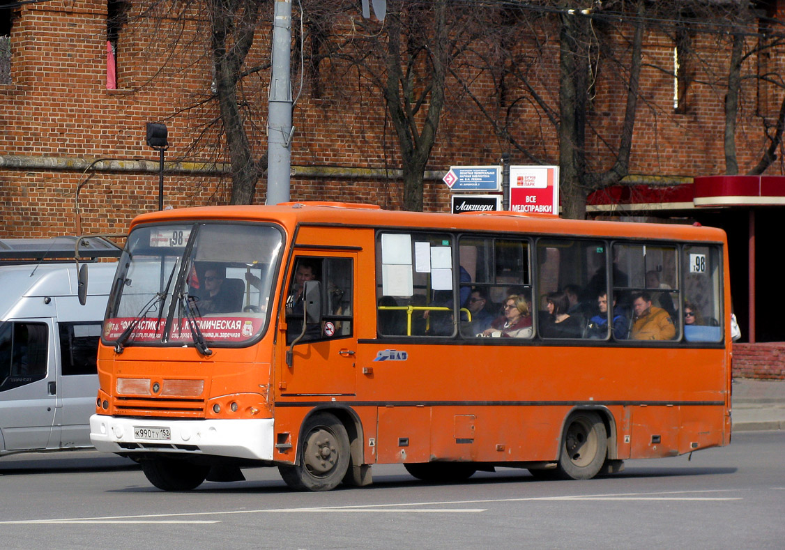 Нижегородская область, ПАЗ-320402-05 № К 990 ТУ 152