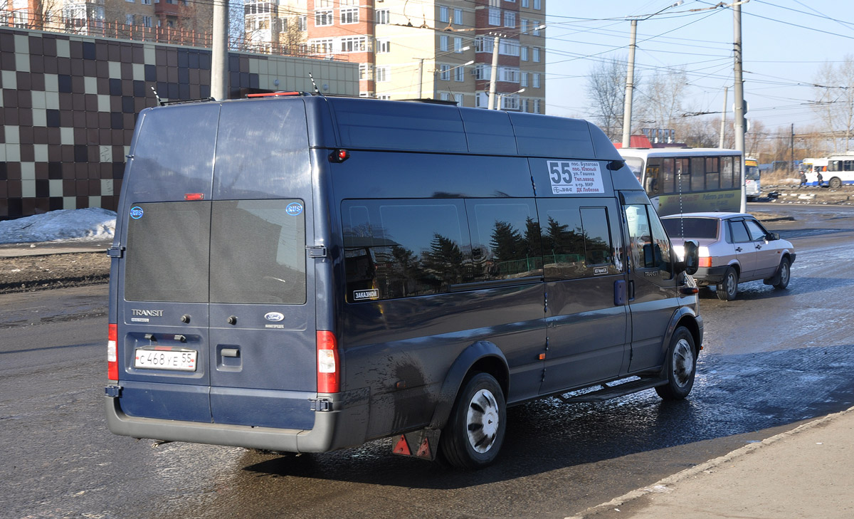 Омская область, Нижегородец-222709  (Ford Transit) № С 468 УЕ 55