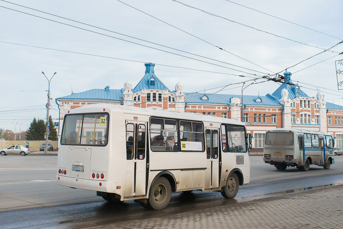 Томская область, ПАЗ-32054 № Е 872 СХ 70