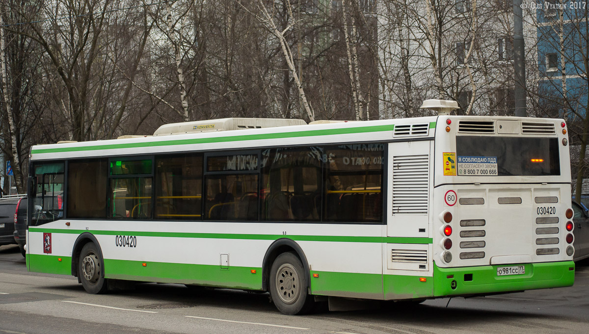 Maskva, LiAZ-5292.22 (2-2-2) Nr. 030420