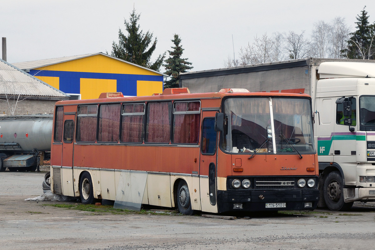 Житомирская область, Ikarus 250.93 № 126-51 ВІ