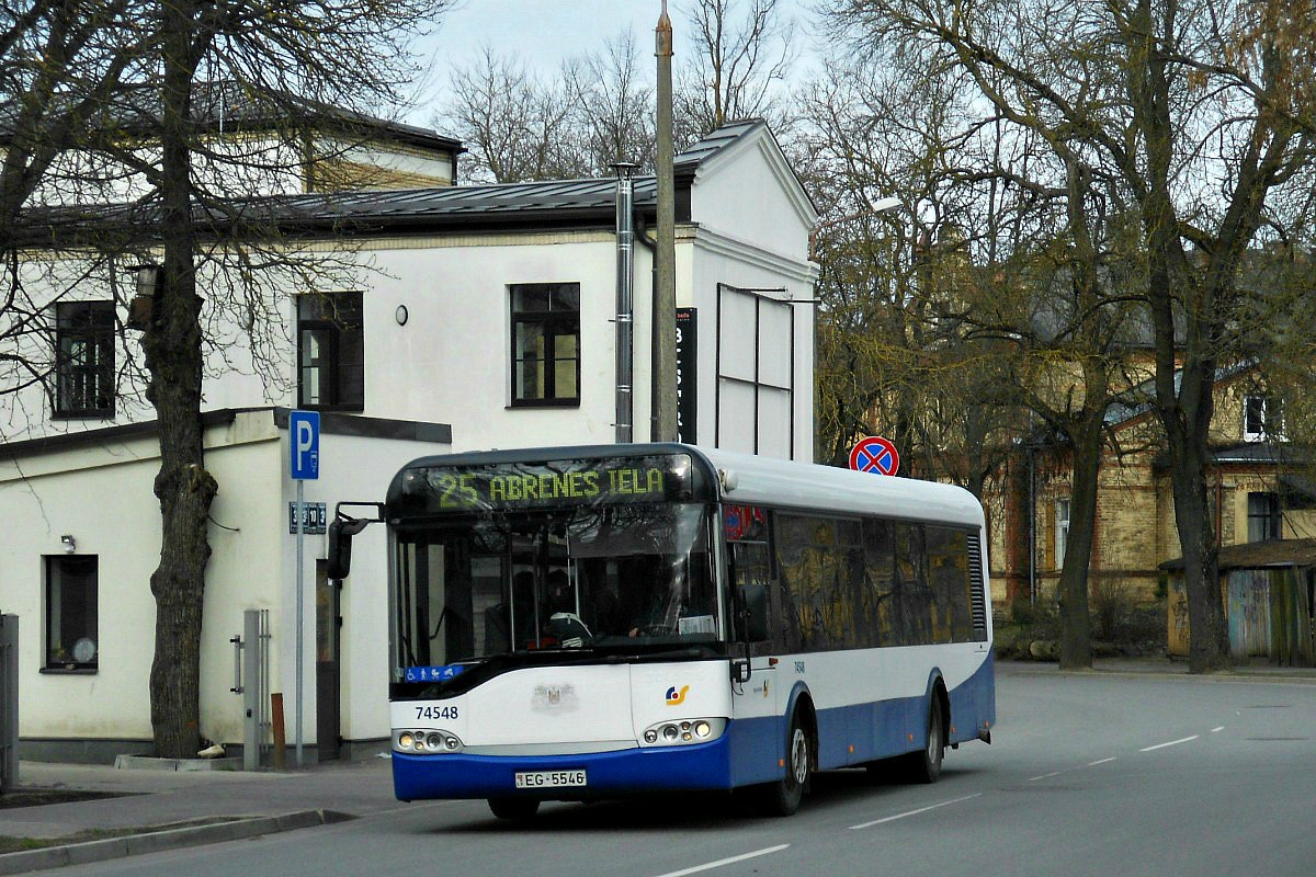 Латвия, Solaris Urbino I 12 № 74548