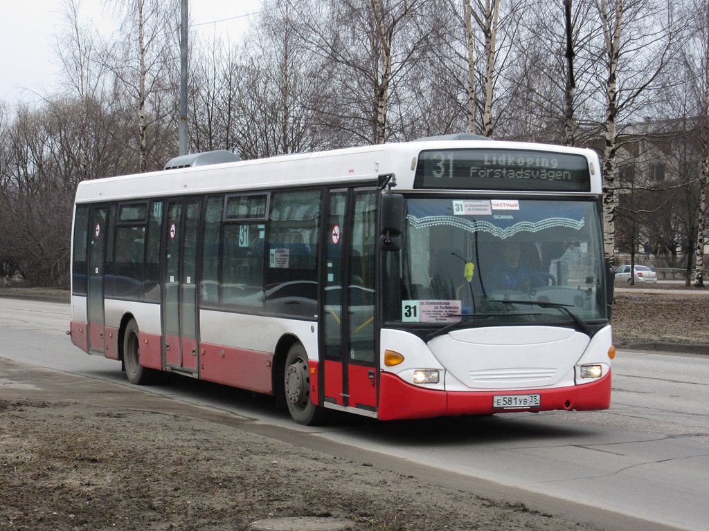 Вологодская область, Scania OmniLink I № Е 581 УВ 35