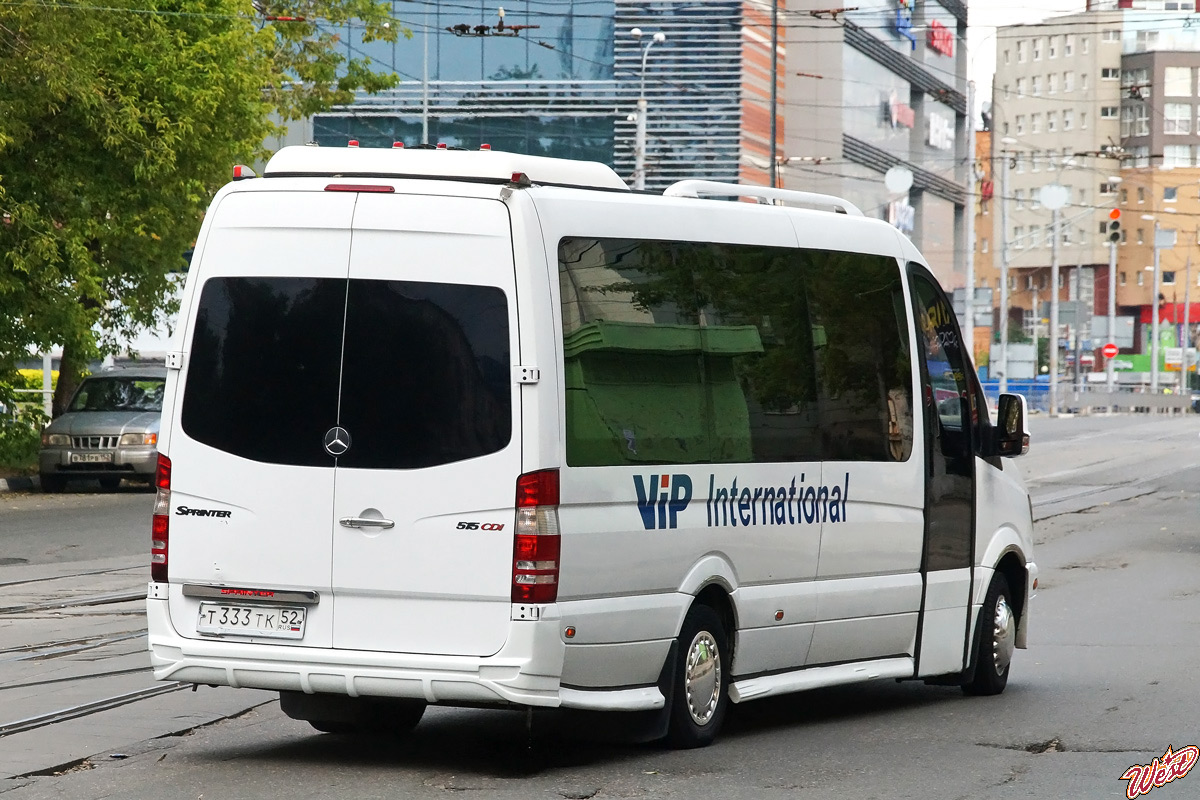 Нижегородская область, Mercedes-Benz Sprinter W906 515CDI № Т 333 ТК 52