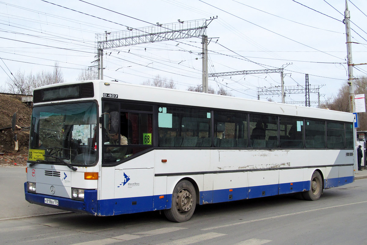 Пермский край, Mercedes-Benz O407 № К 818 ВА 159