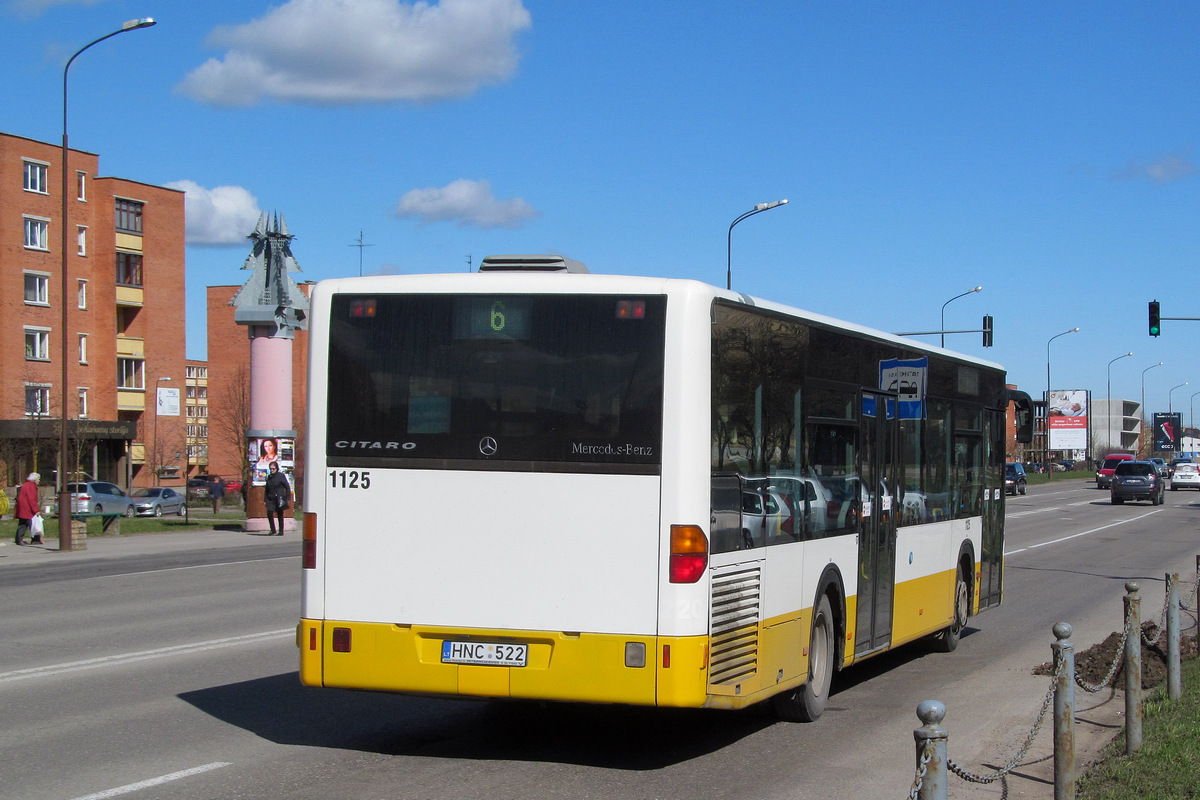 Литва, Mercedes-Benz O530 Citaro № 1125