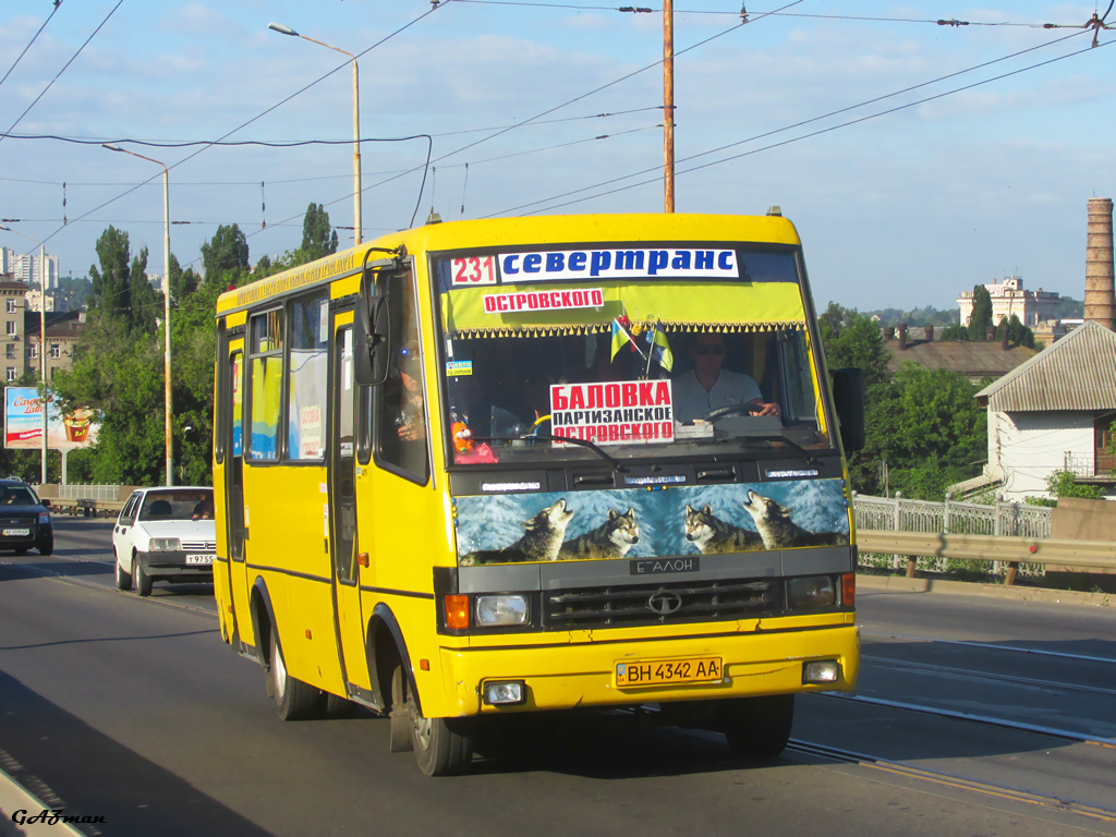 Днепропетровская область, БАЗ-А079.14 "Подснежник" № 4340