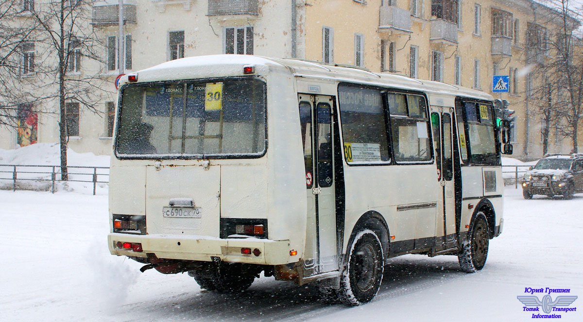 Томская область, ПАЗ-32054 № С 690 СК 70