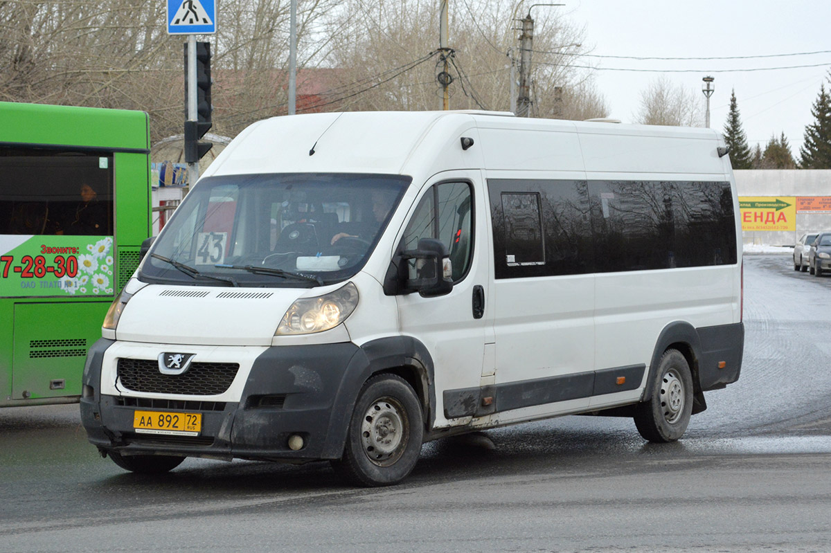 Тюменская область, Нижегородец-2227SK (Peugeot Boxer) № АА 892 72