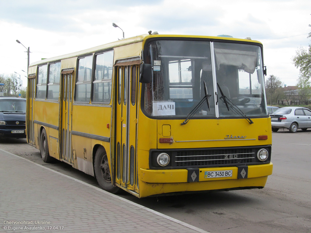 Львовская область, Ikarus 260 № BC 3450 BC