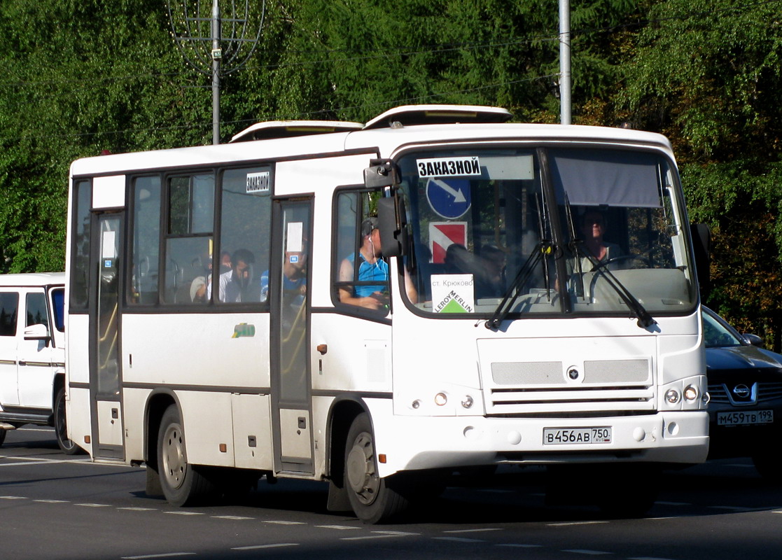 Москва, ПАЗ-320402-03 № В 456 АВ 750