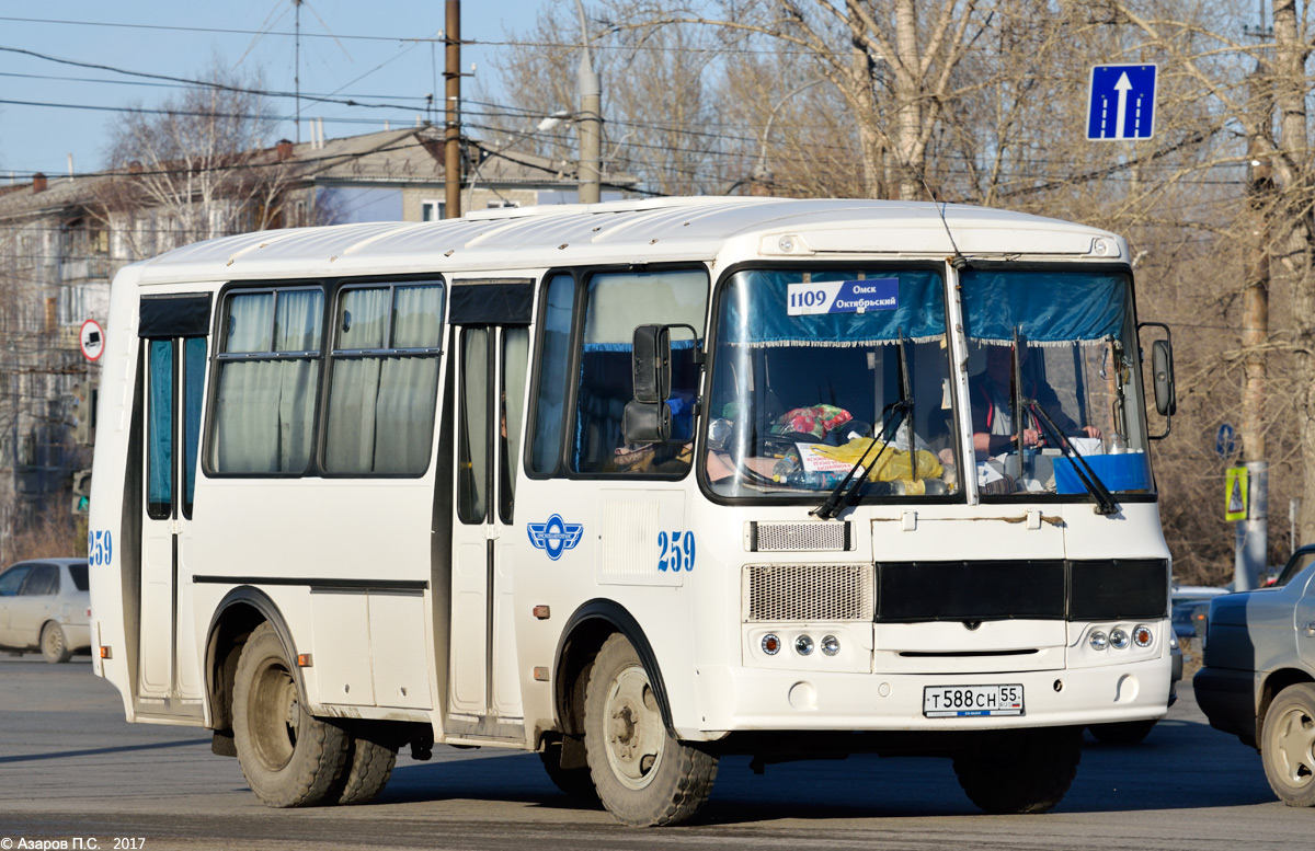 Omsk region, PAZ-32054 № 259