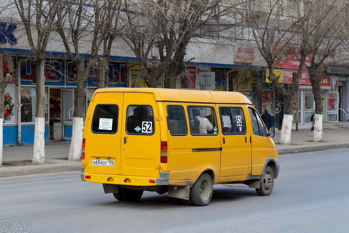 Волгоградская область, ГАЗ-322131 (X78) № А 654 ОС 134