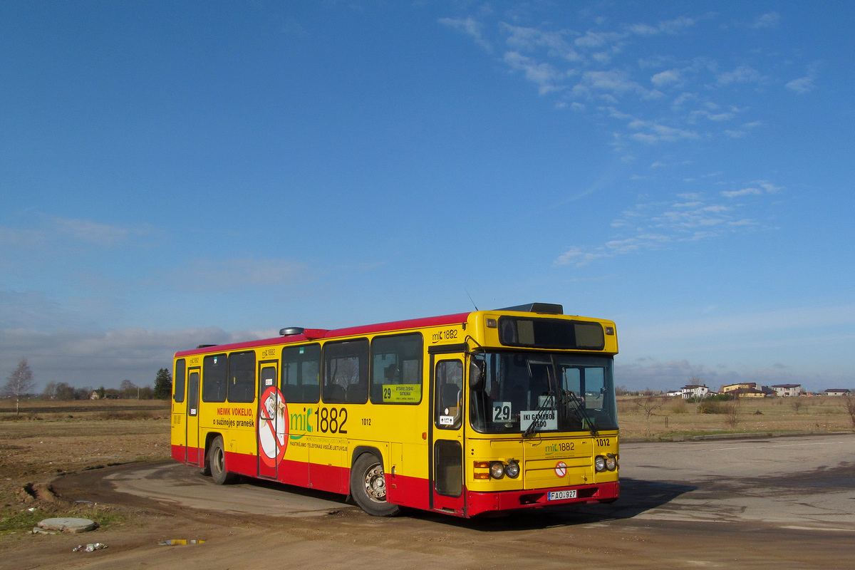 Литва, Scania CN113CLB № 1012