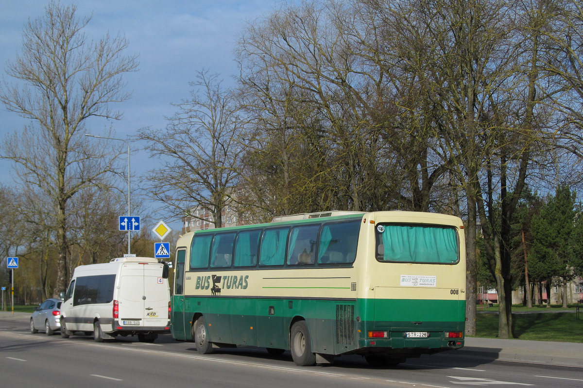 Litwa, Žaibas Nr 74; Litwa, Mercedes-Benz O303-15RHD Nr 008