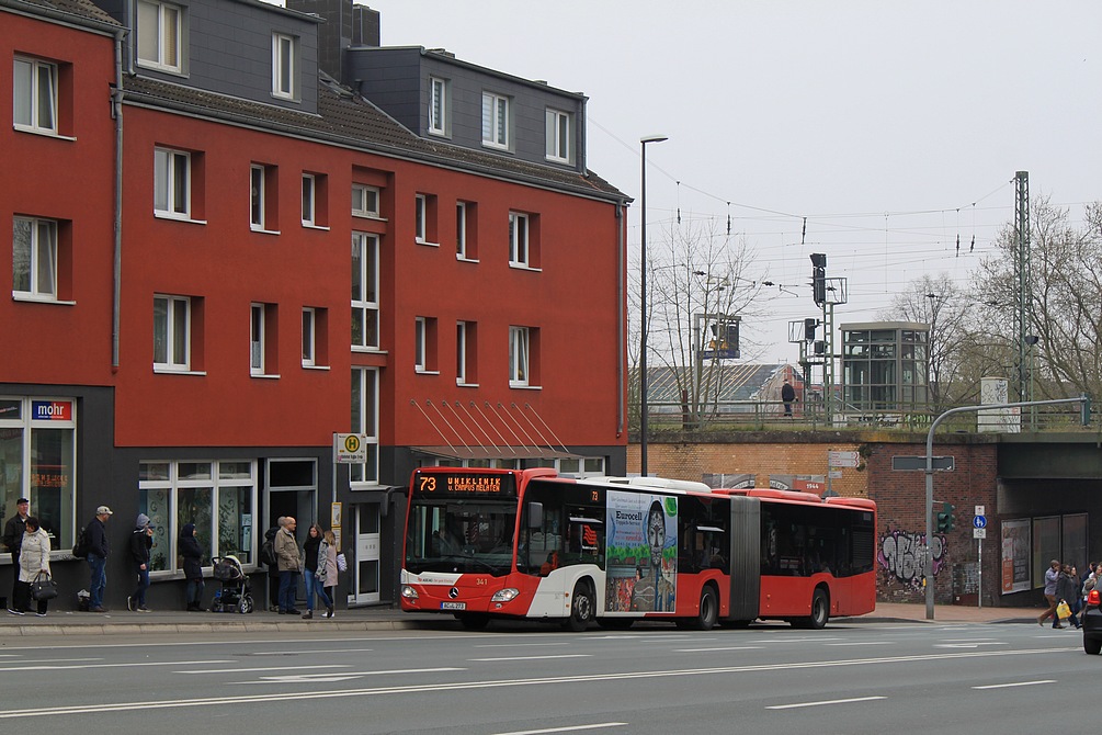 Северный Рейн-Вестфалия, Mercedes-Benz Citaro C2 G № 341