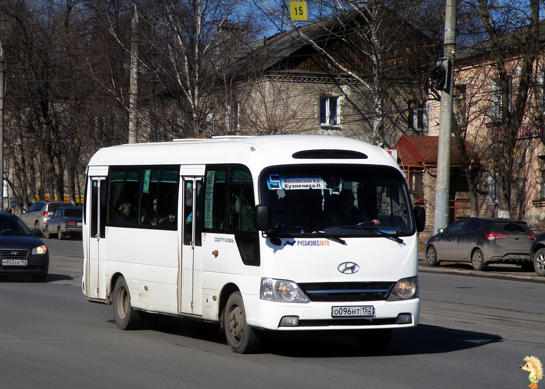 Нижегородская область, Hyundai County Kuzbass № О 096 НТ 152