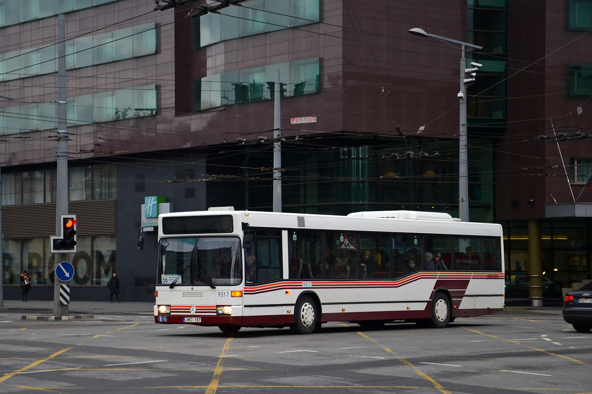 Литва, Mercedes-Benz O405N2 № 9317