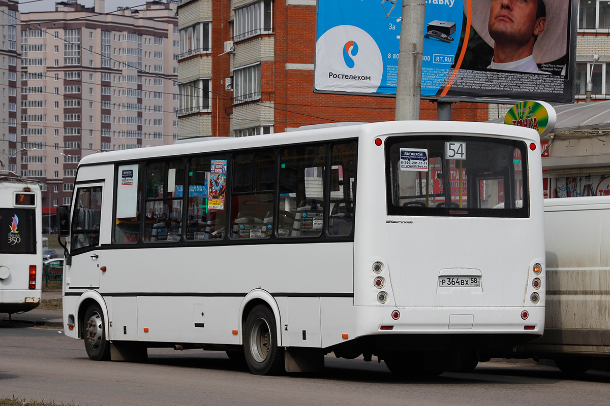 Пензенская область, ПАЗ-320412-04 "Вектор" № Р 364 ВХ 58