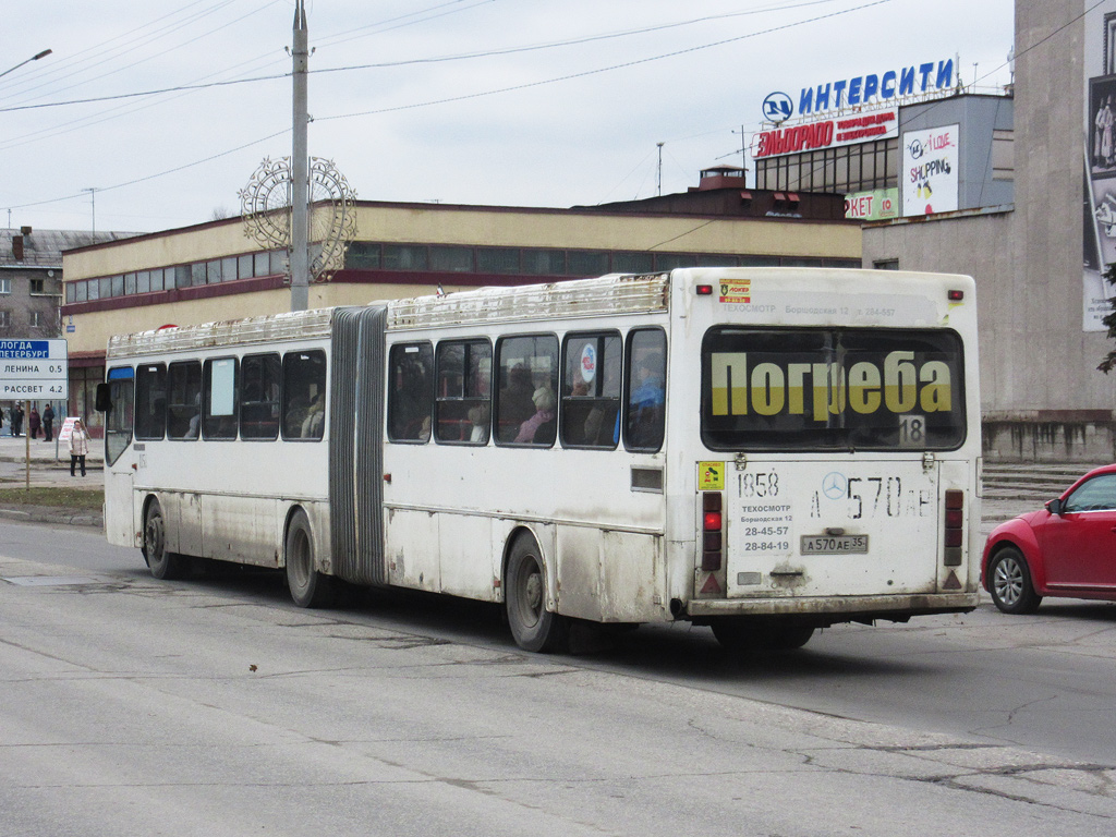 Вологодская область, ГолАЗ-АКА-6226 № 1858