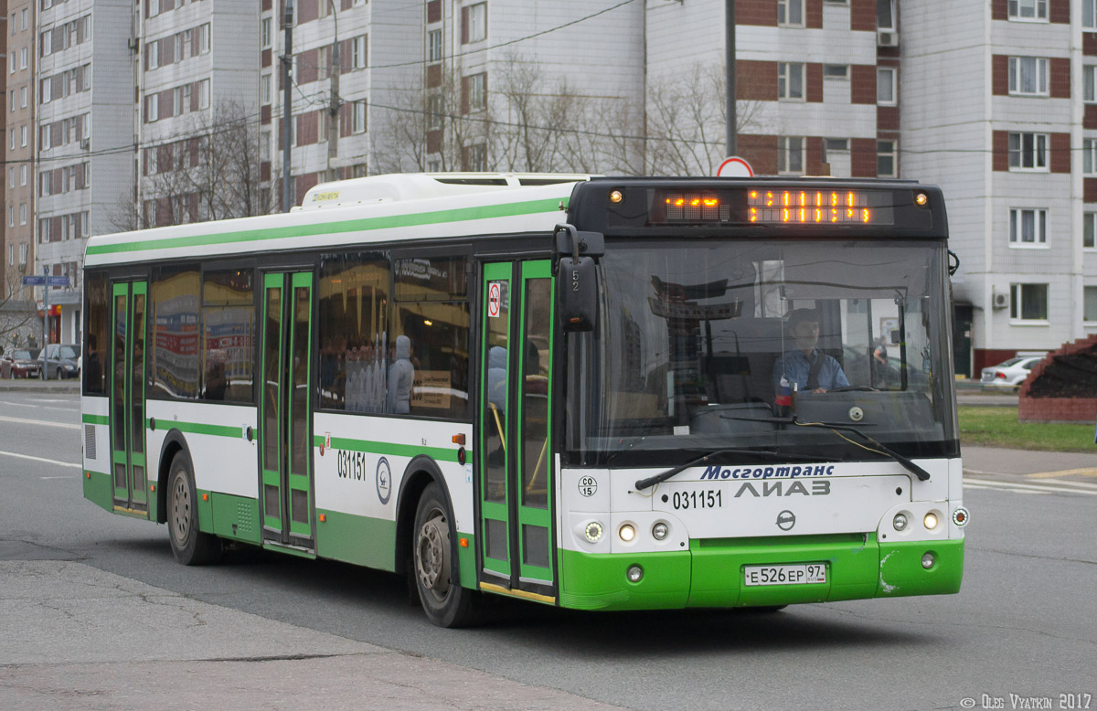 Moskva, LiAZ-5292.22-01 č. 031151