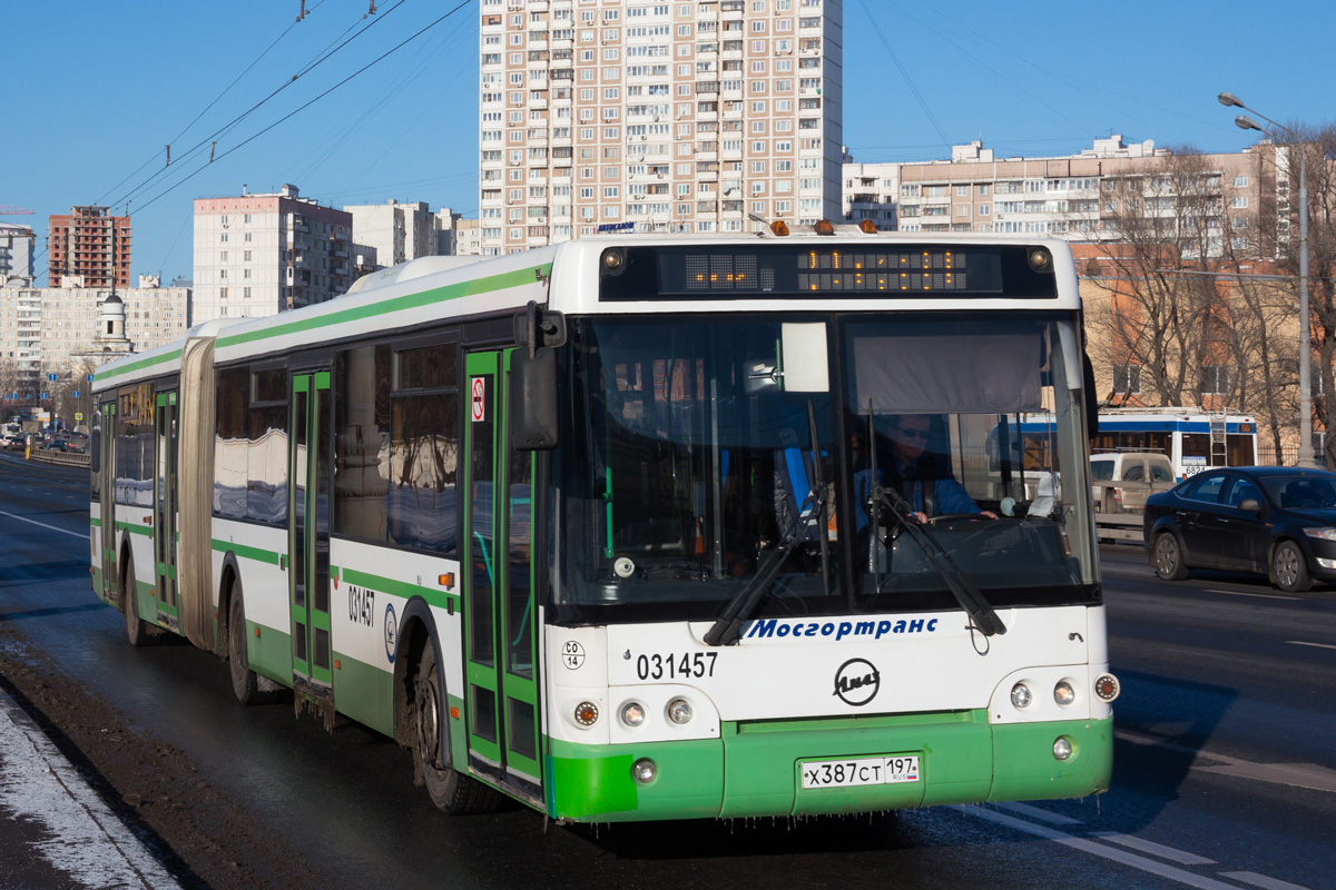 Москва, ЛиАЗ-6213.21 № 031457