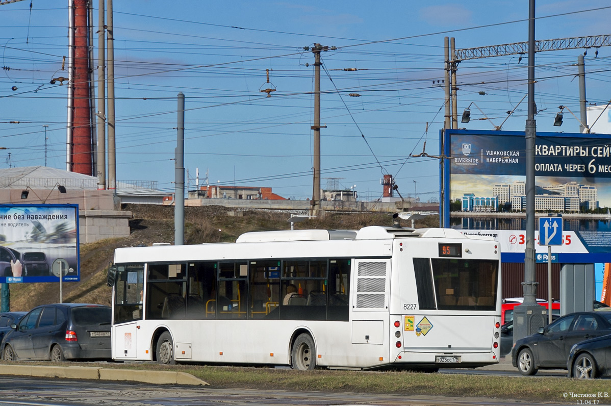 Санкт-Петербург, МАЗ-203.085 № 8227