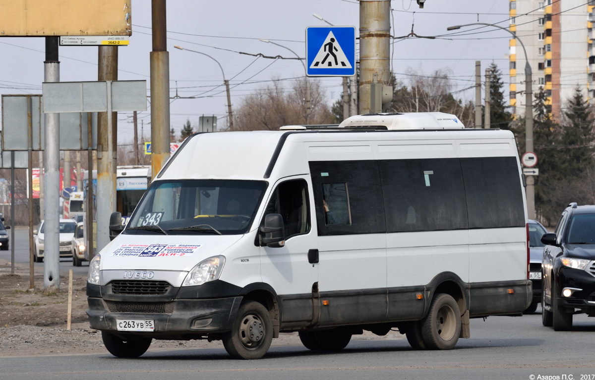 Омская область, Нижегородец-2227UU (IVECO Daily) № С 263 УВ 55