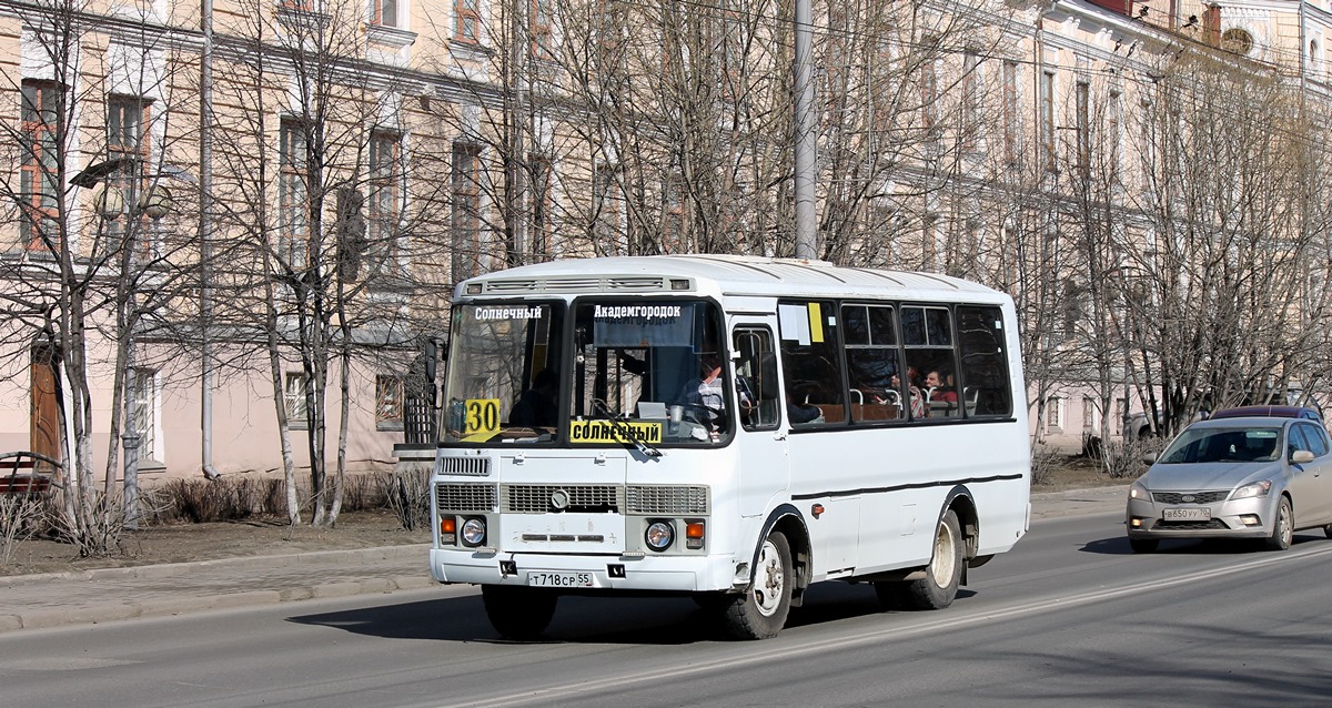 Томская вобласць, ПАЗ-32054 № Т 718 СР 55