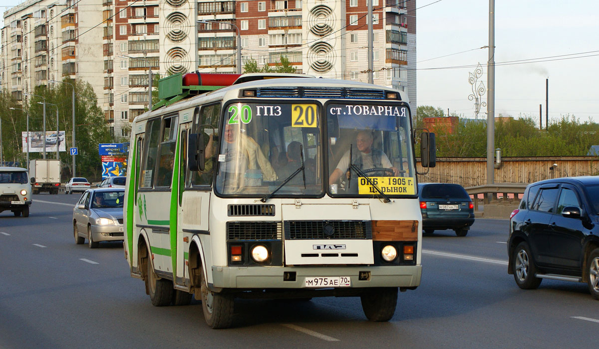 Tomsko sritis, PAZ-32054 Nr. М 975 АЕ 70