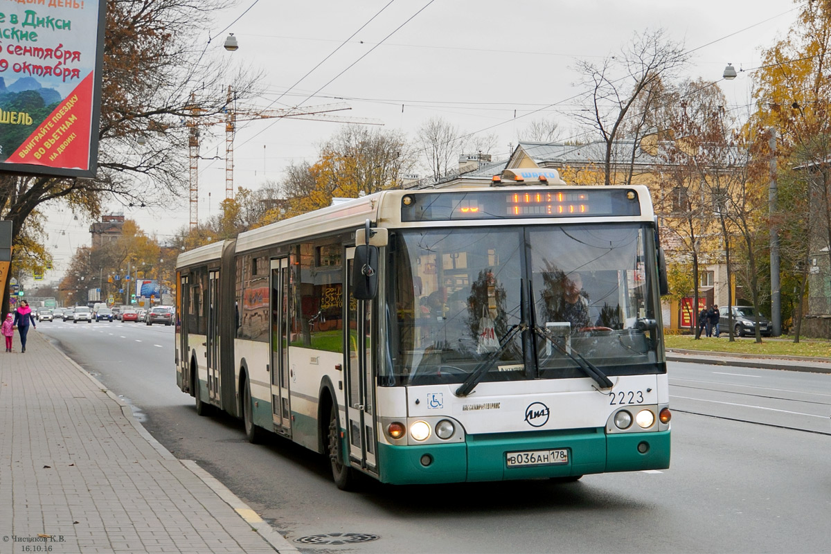 Санкт-Петербург, ЛиАЗ-6213.20 № 2223