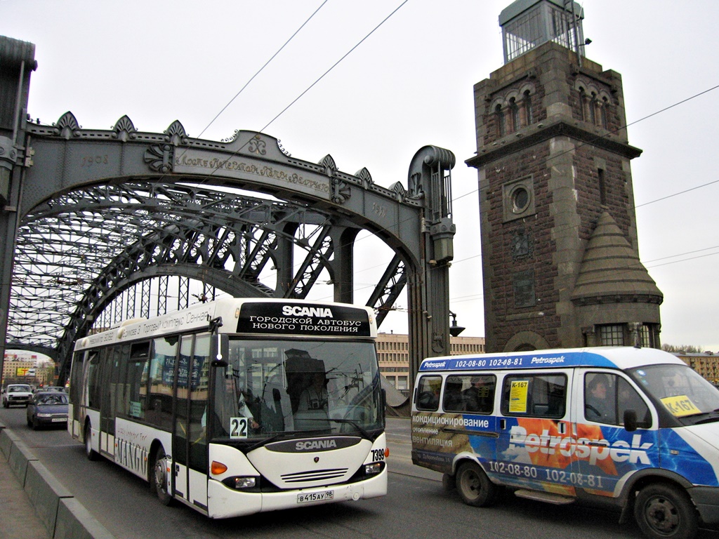 Санкт-Петербург, Scania OmniLink I (Скания-Питер) № 7399