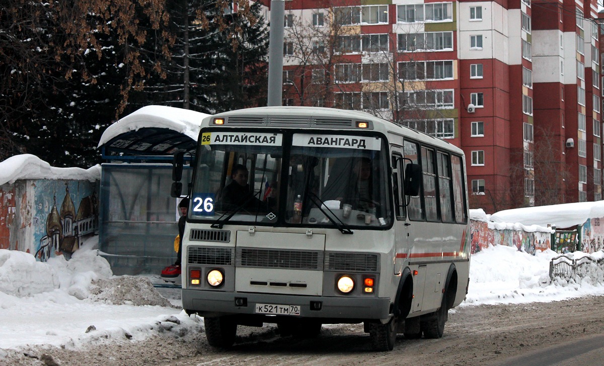 Томская область, ПАЗ-32054 № К 521 ТМ 70