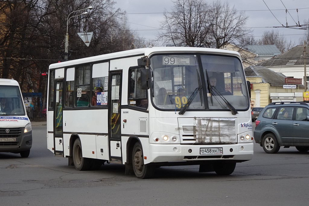 Ярославская область, ПАЗ-320402-05 № О 458 ХН 76