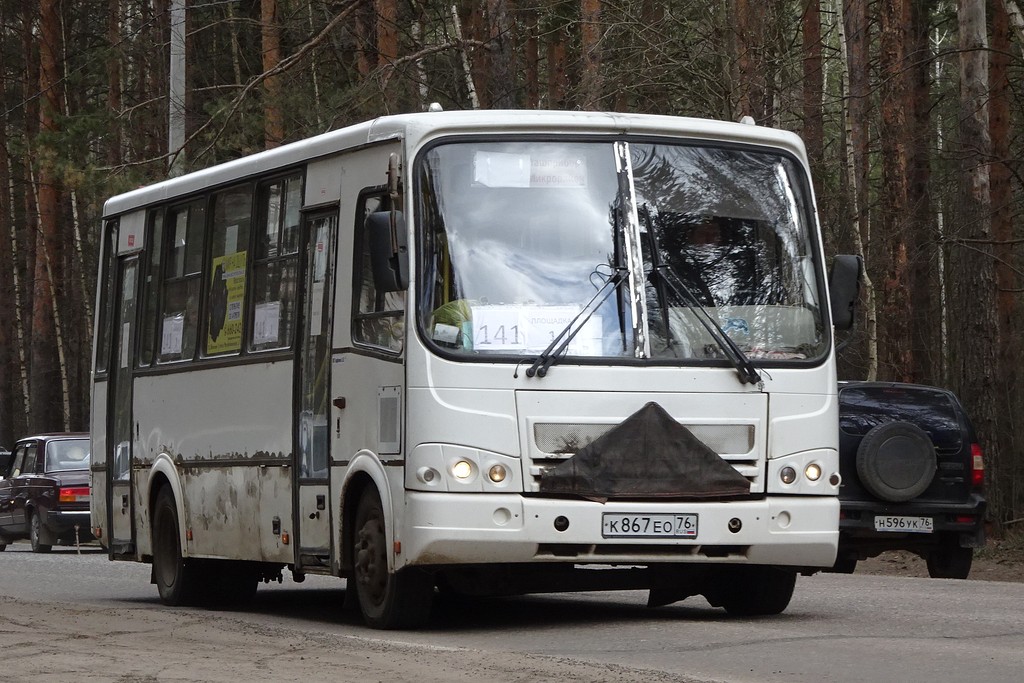 Ярославская область, ПАЗ-320412-03 № К 867 ЕО 76