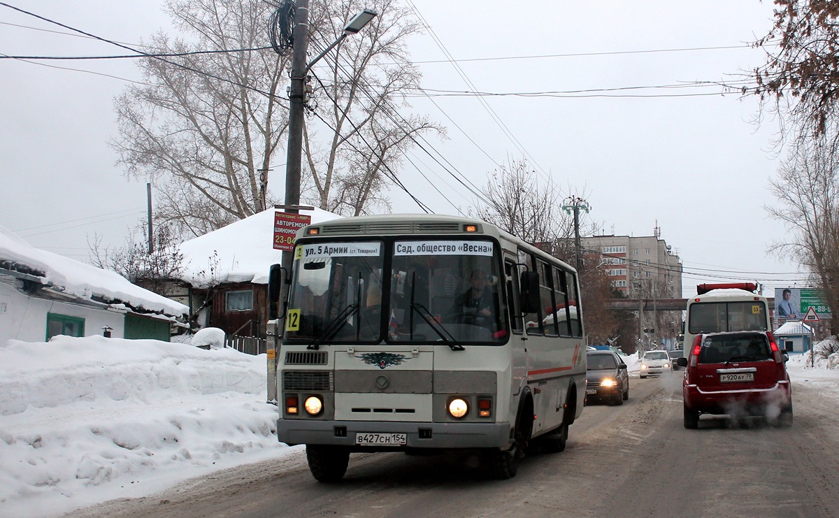 Томская область, ПАЗ-32054 № В 427 СН 154