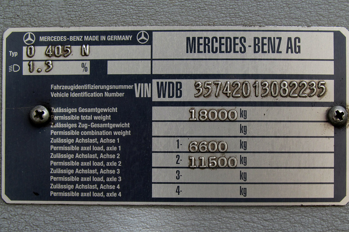 Пензенская область, Mercedes-Benz O405N2 № А 691 МР 33