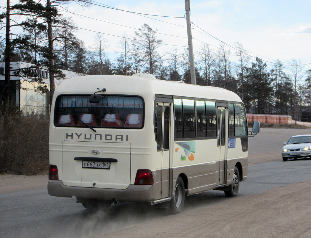 Бурятия, Hyundai County Deluxe № С 667 НХ 161