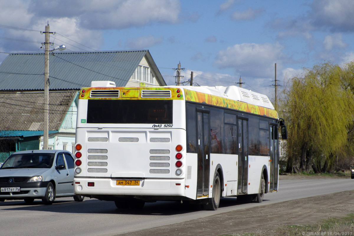 Волгоградская область, ЛиАЗ-5292.67 (CNG) № 4136