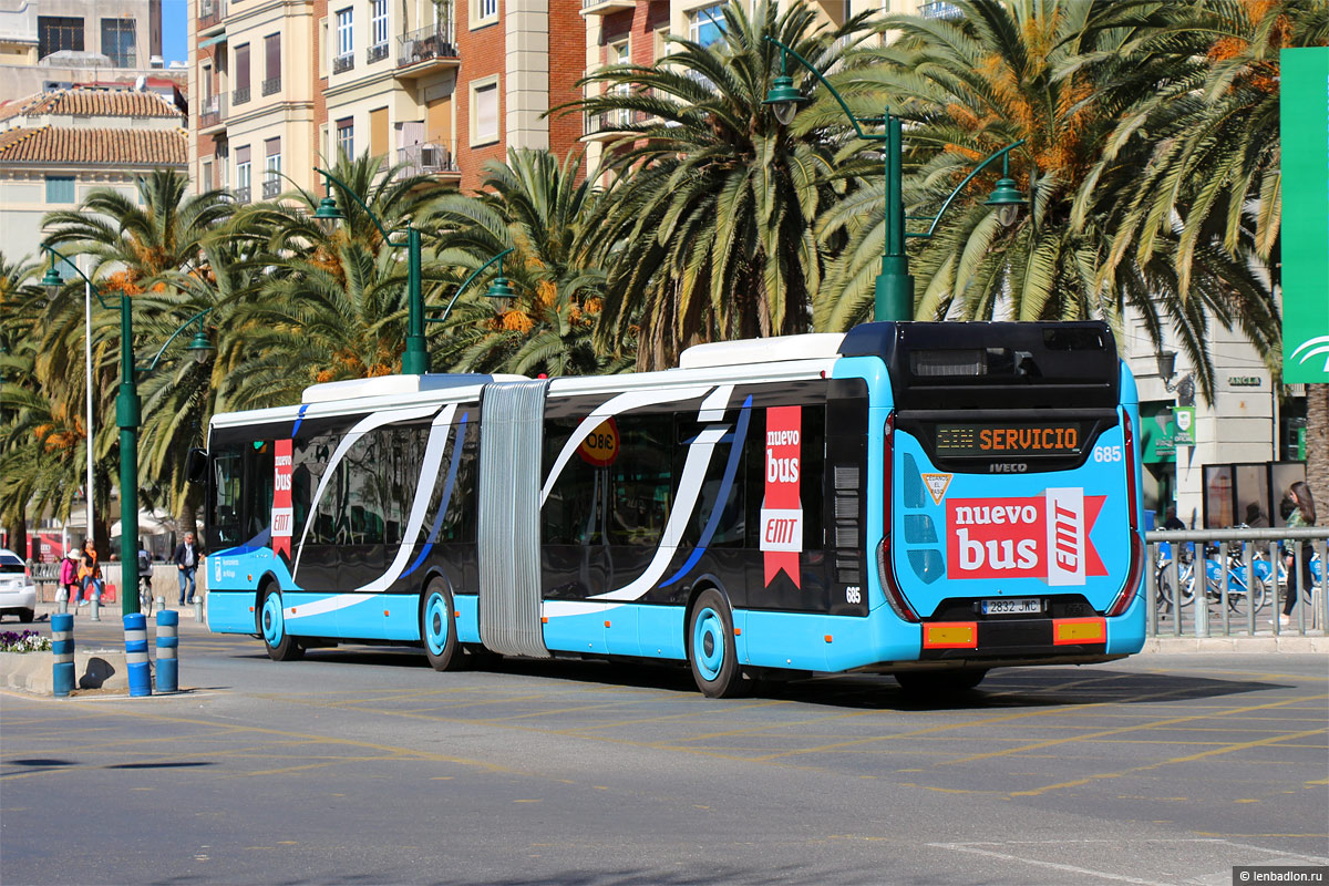 Spain, IVECO Urbanway 18M # 685