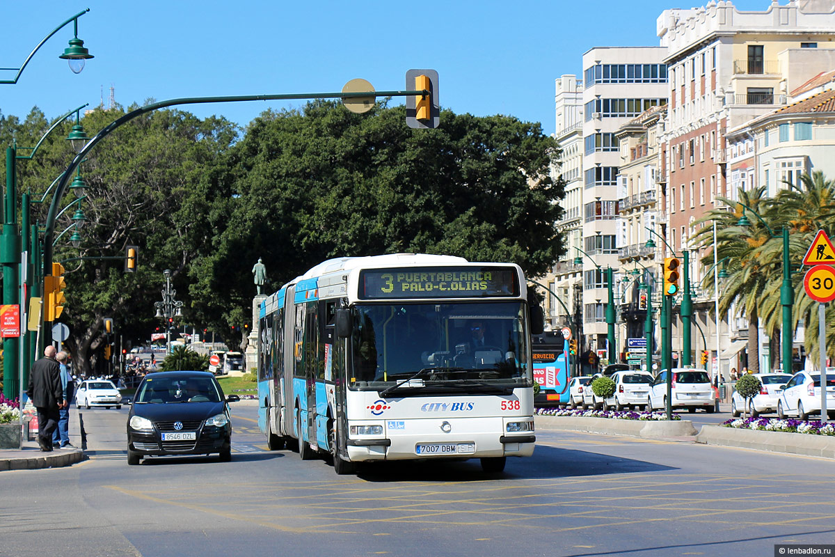 Испания, Hispano Citybus Articulado № 538