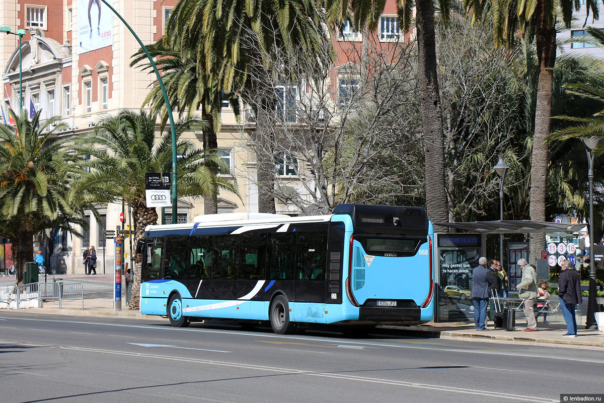 Іспанія, IVECO Urbanway 12M № 668