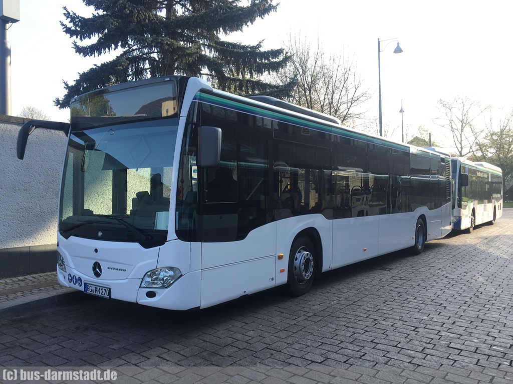 Hesse, Mercedes-Benz Citaro C2 # GG-PM 270