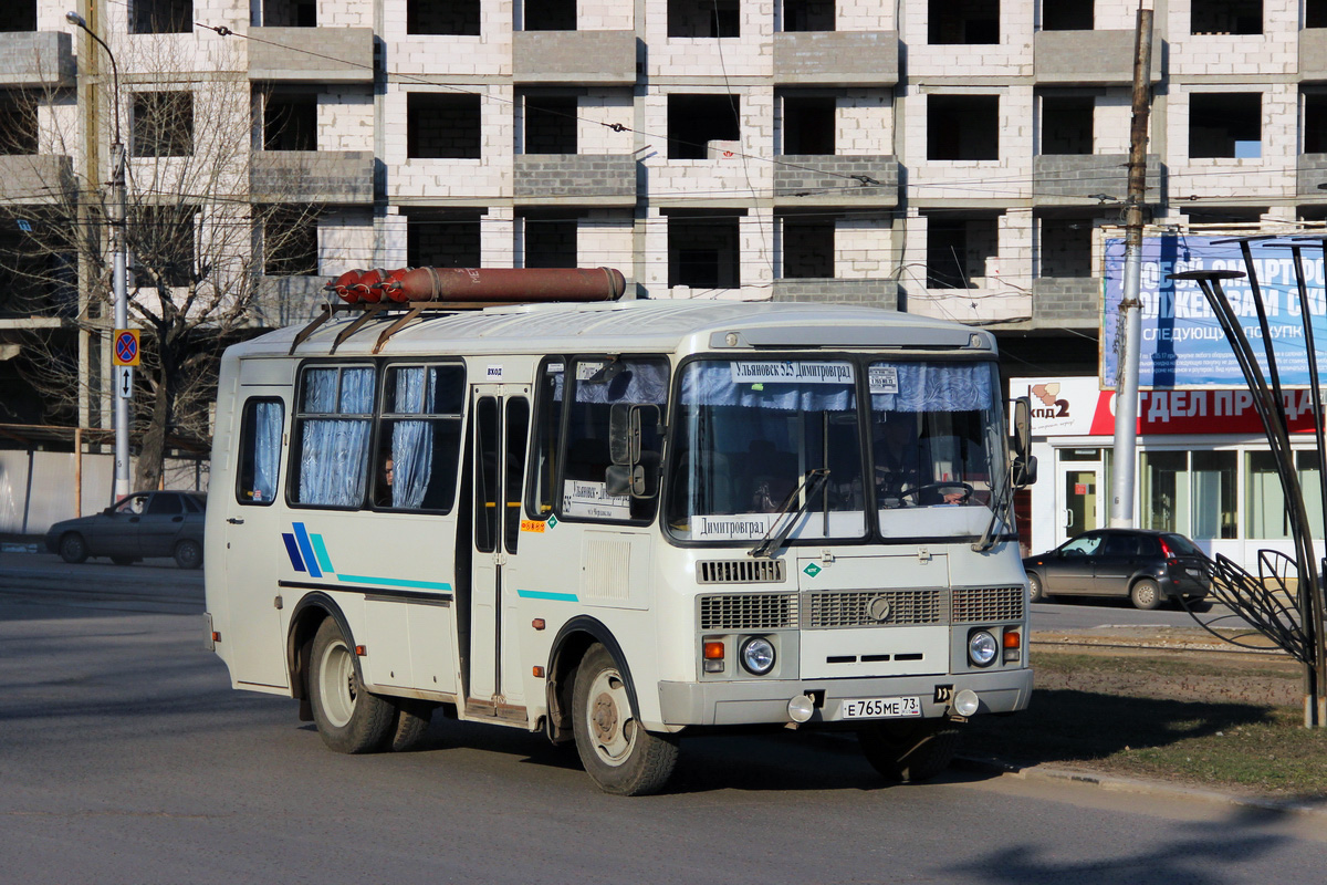 Ульяновская область, ПАЗ-32053 № Е 765 МЕ 73