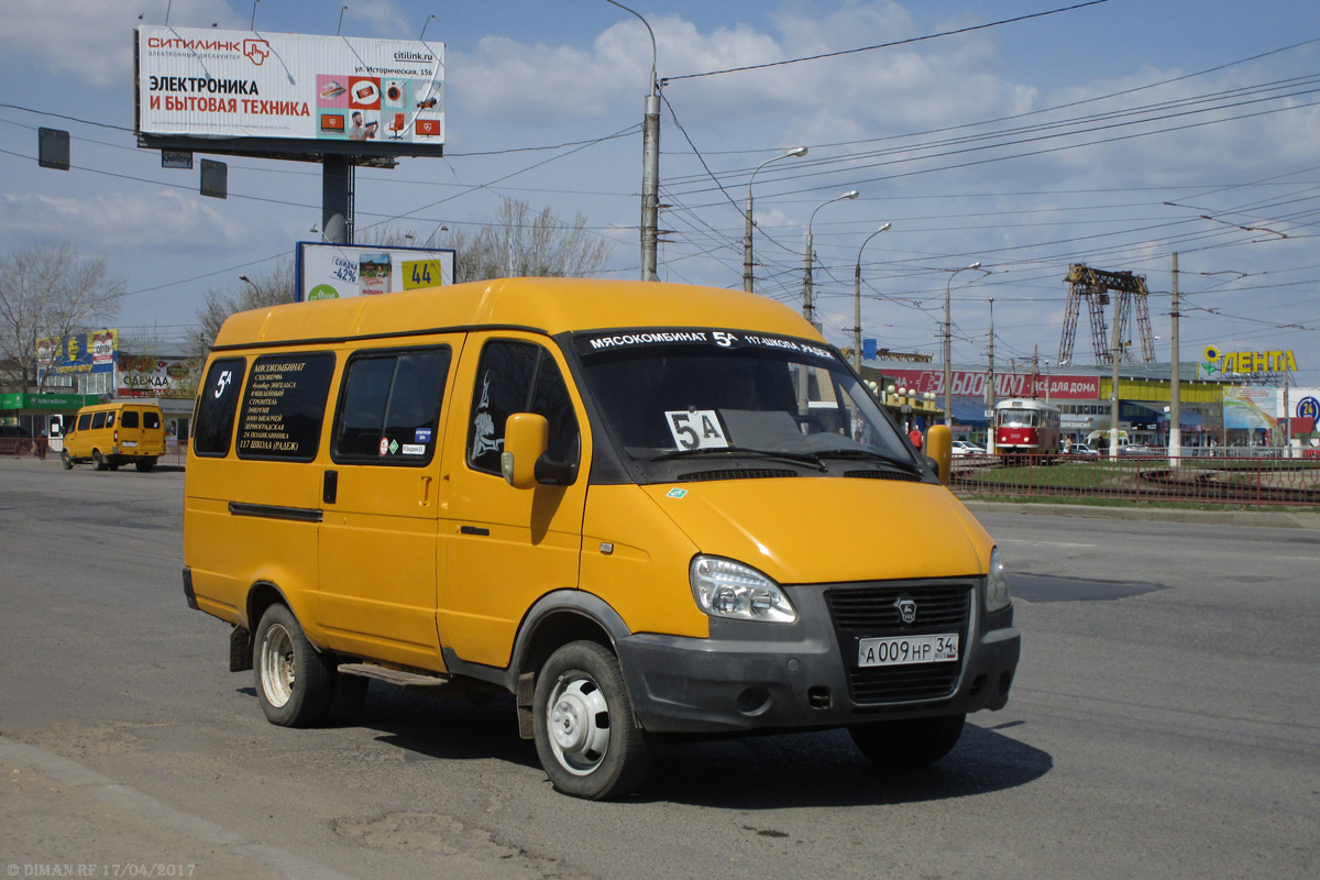 Волгоградская область, ГАЗ-322132 (XTH, X96) № А 009 НР 34