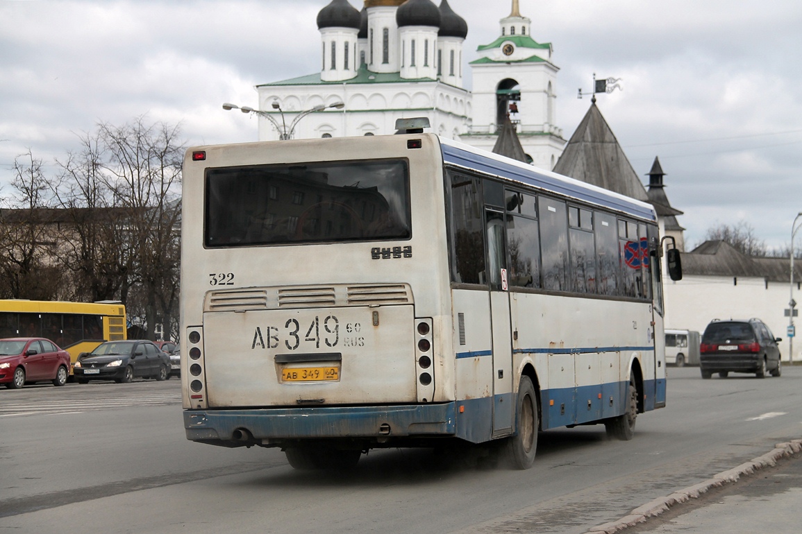 Pskovská oblast, LiAZ-5256.23-01 (GolAZ) č. 322