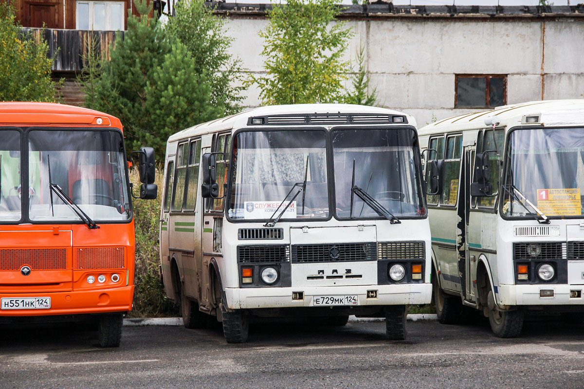 Краснаярскі край, ПАЗ-3205-110 № Е 729 МК 124